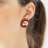 Brinco Chic - Banhado a Ouro - Hipoalergênico